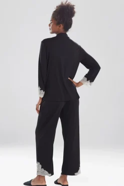 Luxe Shangri-La TENCEL™ Long Sleeve Notch PJ