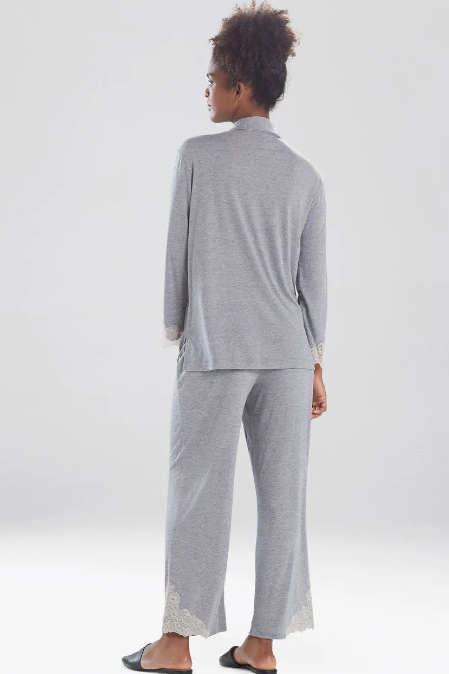 Luxe Shangri-La TENCEL™ Long Sleeve Notch PJ