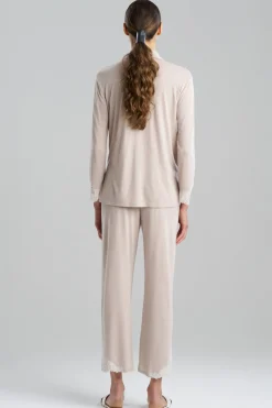 Luxe Shangri-La TENCEL™ Long Sleeve Notch PJ
