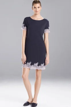 Luxe Shangri-La TENCELâ„¢ Short Sleeve Sleepshirt