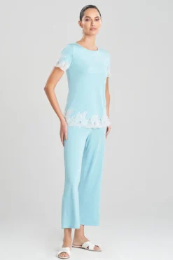 Luxe Shangri-La TENCELâ„¢ Short Sleeve PJ Basics
