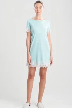 Luxe Shangri-La TENCELâ„¢ Short Sleeve Sleepshirt