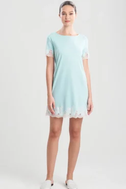 Luxe Shangri-La TENCEL™ Short Sleeve Sleepshirt