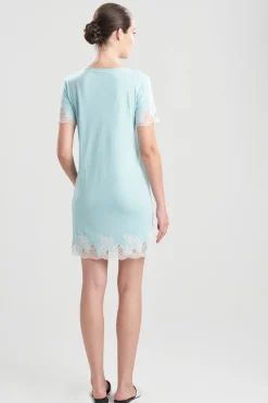 Luxe Shangri-La TENCEL™ Short Sleeve Sleepshirt