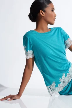 Luxe Shangri-La TENCEL™ Short Sleeve PJ Basics
