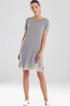 Luxe Shangri-La TENCEL™ Short Sleeve Sleepshirt
