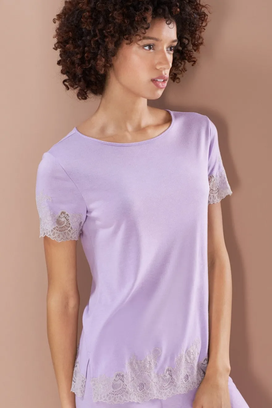 Luxe Shangri-La TENCEL™ Short Sleeve PJ Basics