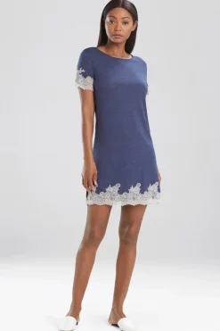 Luxe Shangri-La TENCEL™ Short Sleeve Sleepshirt