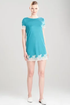 Luxe Shangri-La TENCEL™ Short Sleeve Sleepshirt