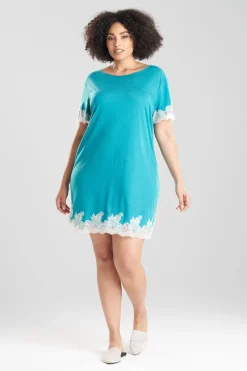Luxe Shangri-La TENCEL™ Short Sleeve Sleepshirt