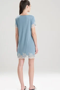 Luxe Shangri-La TENCEL™ Short Sleeve Sleepshirt