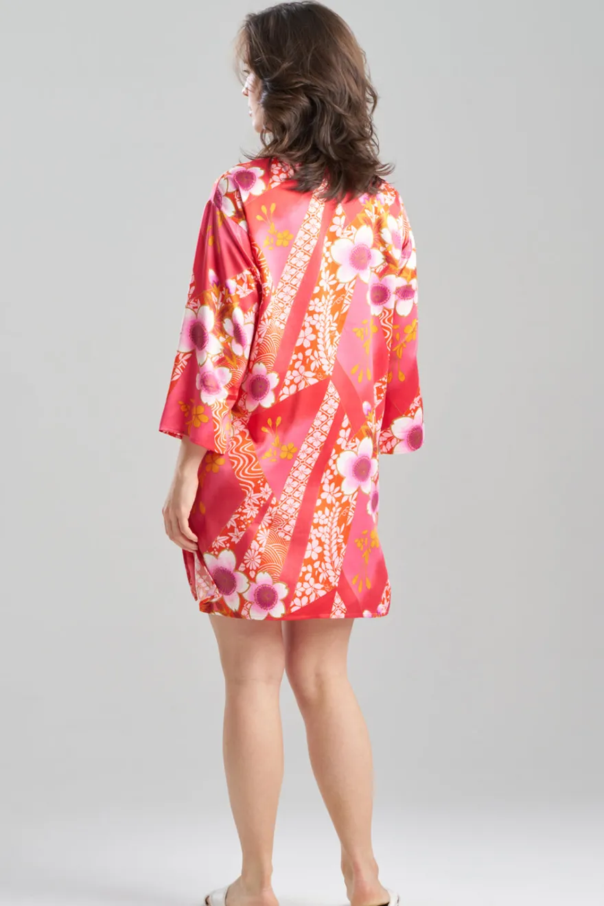 Magnolia Printed Satin Sleepshirt