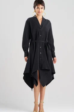 Matelassé Cotton Handkerchief Dress
