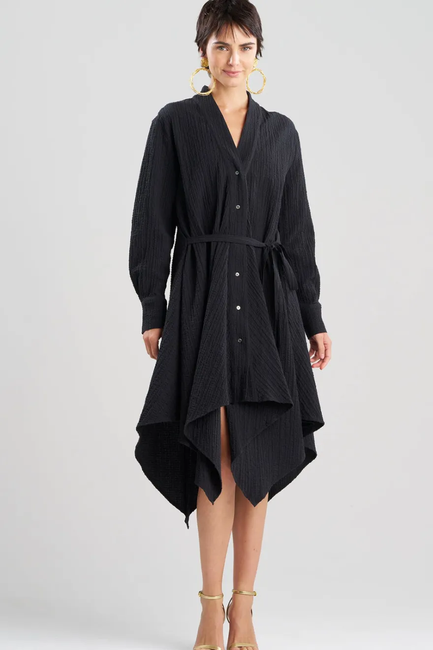 Matelassé Cotton Handkerchief Dress
