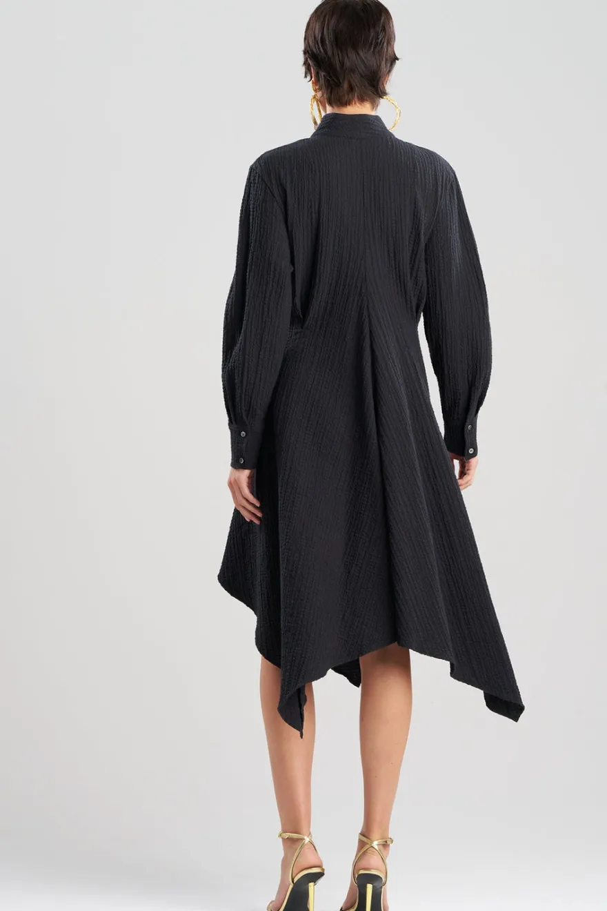 Matelassé Cotton Handkerchief Dress