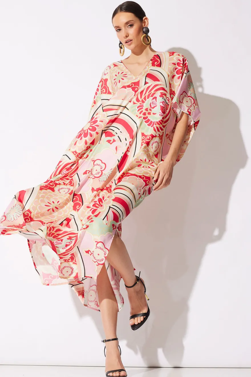 Medallion V-Neck Caftan