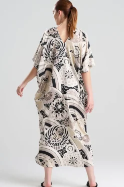 Medallion V-Neck Caftan