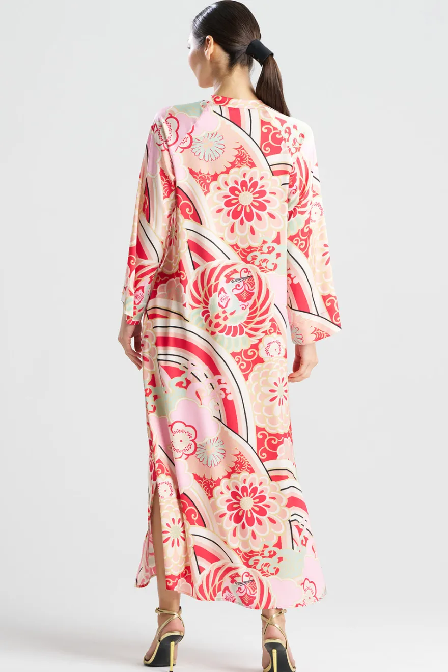 Medallion Zip Caftan