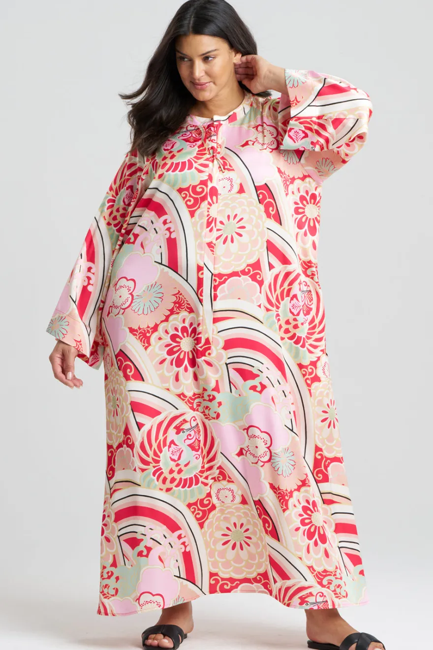 Medallion Zip Caftan