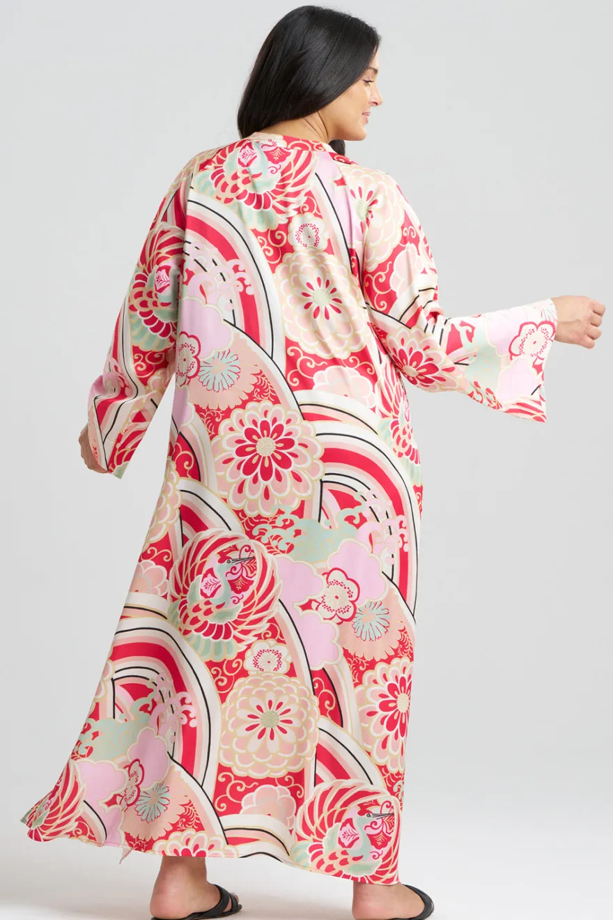 Medallion Zip Caftan