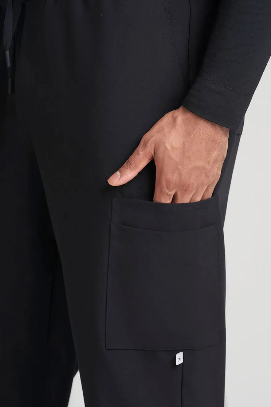Men's 10-Pocket Jogger Scrub Pants