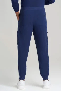 Men's 10-Pocket Jogger Scrub Pants