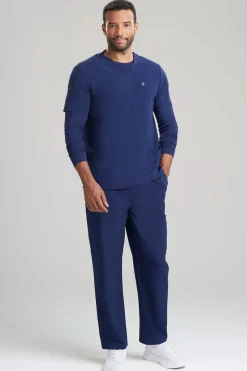 Men's 3-Pocket V-Neck Scrub Top