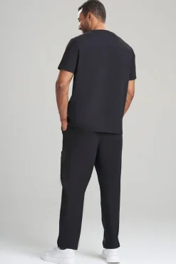 Men's 3-Pocket V-Neck Scrub Top