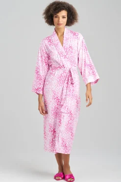 Misty Leopard Cozy Knit Robe