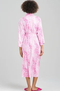 Misty Leopard Cozy Knit Robe