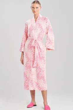 Misty Leopard Cozy Knit Robe