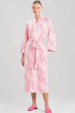 Misty Leopard Cozy Knit Robe