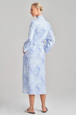 Misty Leopard Cozy Knit Robe