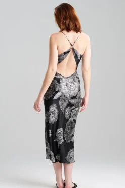 Miyoshi Open Back Silk Slip