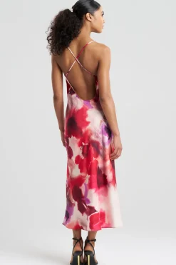 Mizuki Cross Back Slip Dress