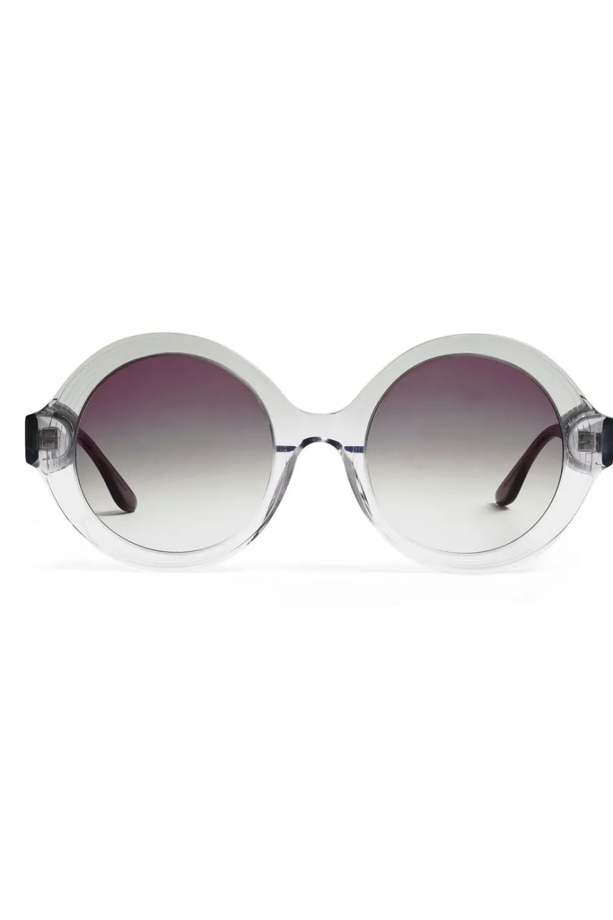 Nami Acetate Round Sunglasses