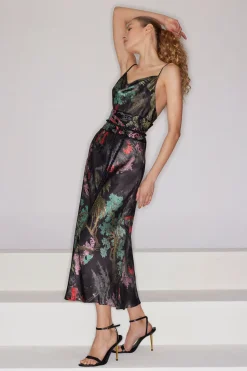 Nara Silk Slip Dress