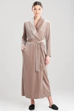 Natalie Velvet Robe