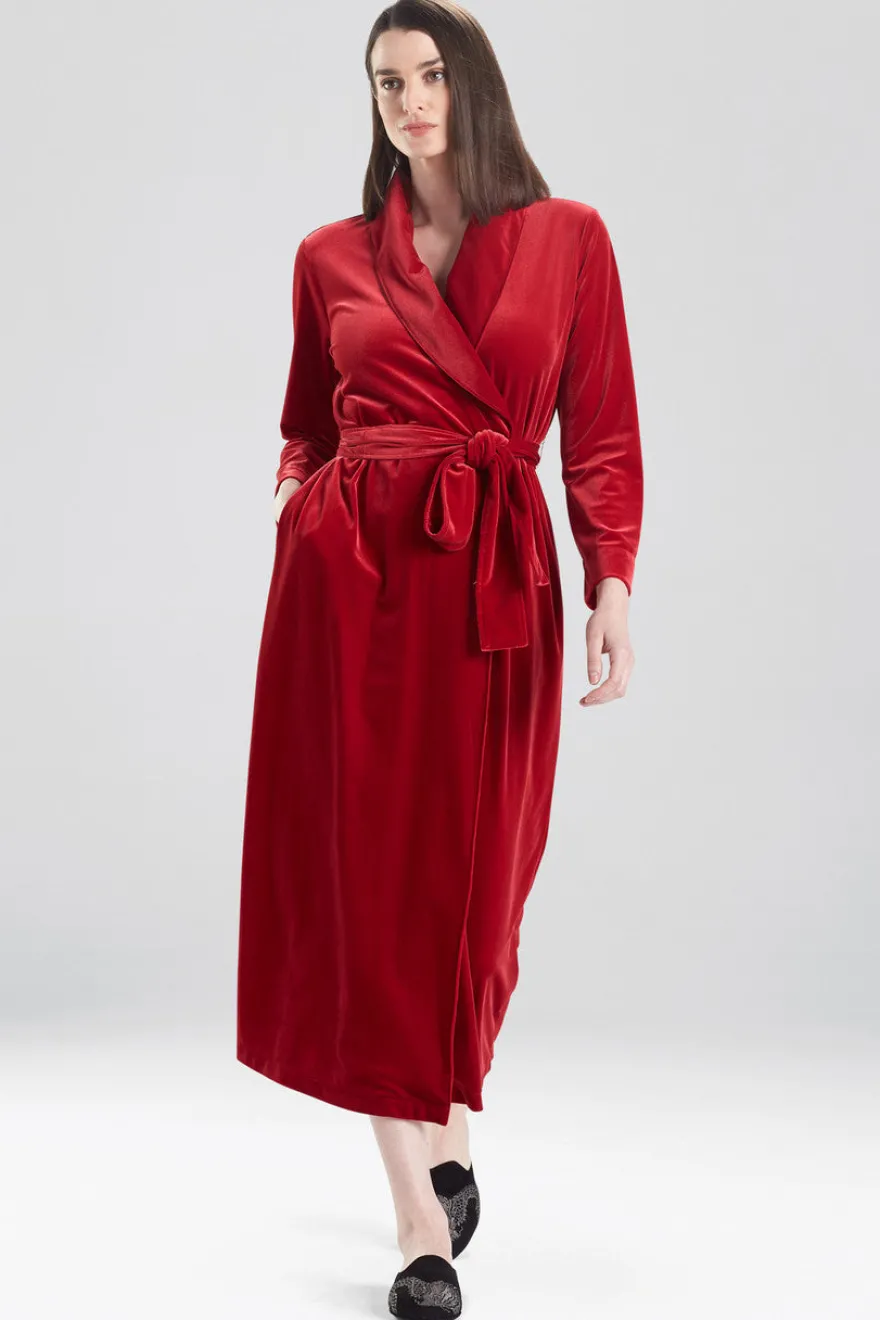 Natalie Velvet Robe