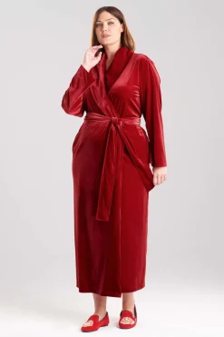 Natalie Velvet Robe
