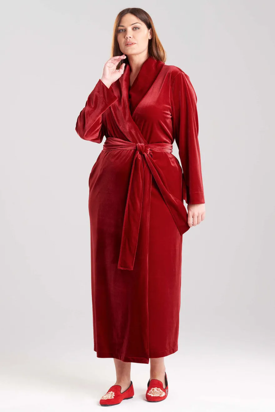 Natalie Velvet Robe