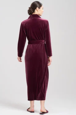 Natalie Velvet Robe