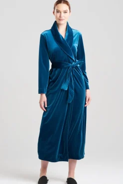 Natalie Velvet Robe