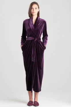 Natalie Velvet Robe