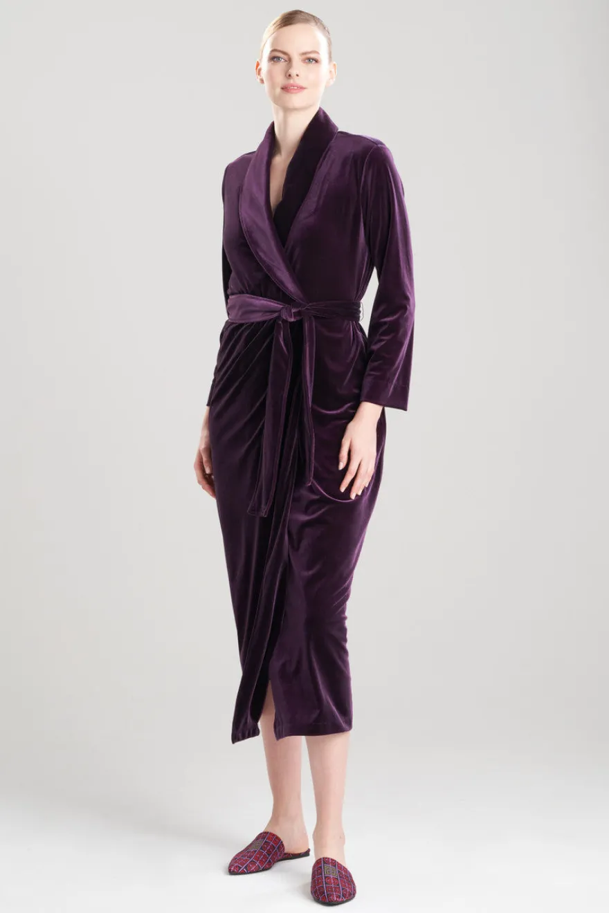 Natalie Velvet Robe