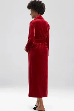 Natalie Velvet Robe