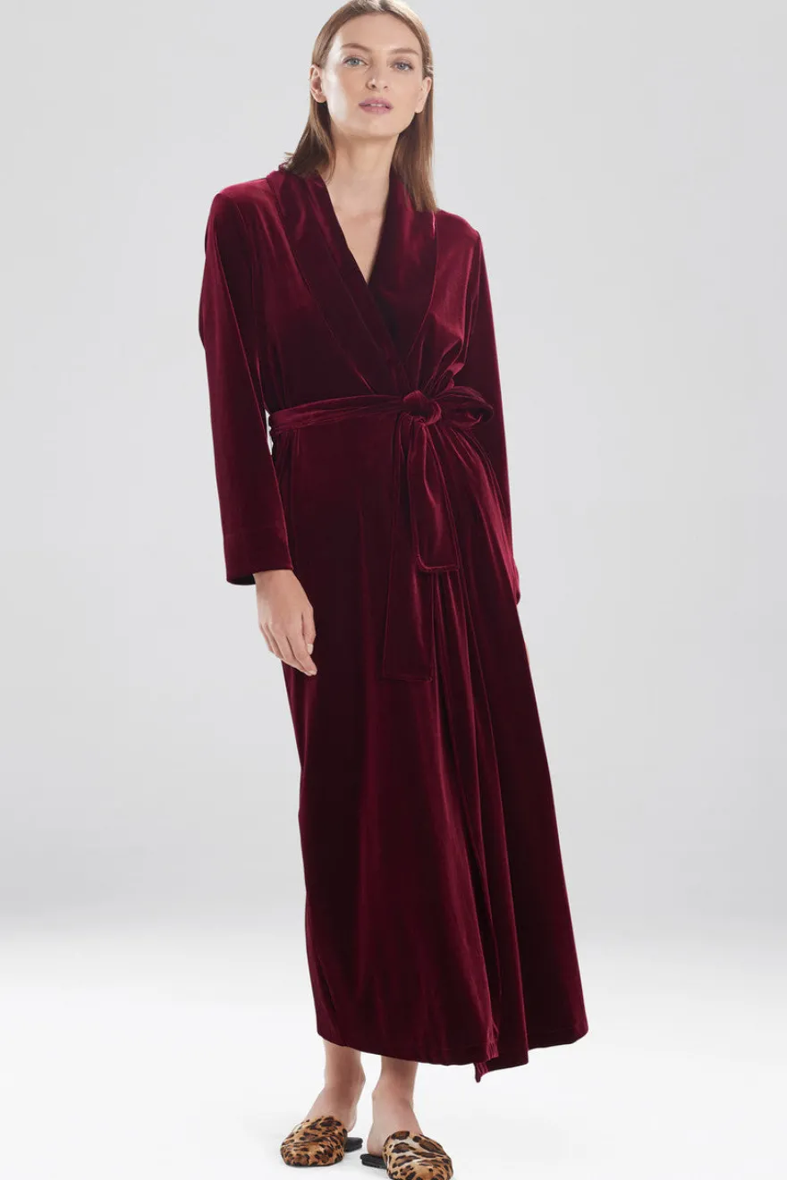 Natalie Velvet Robe