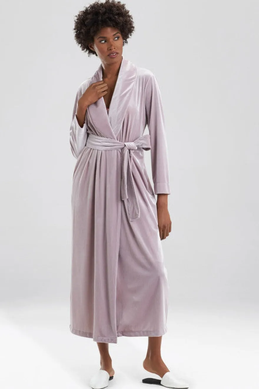 Natalie Velvet Robe