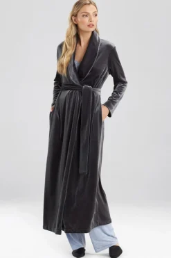 Natalie Velvet Robe
