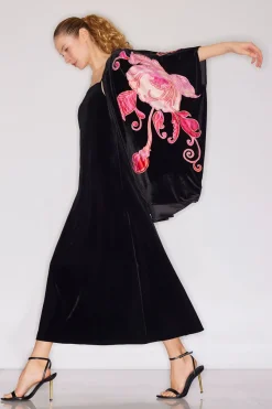 Natalie Velvet Slip Dress